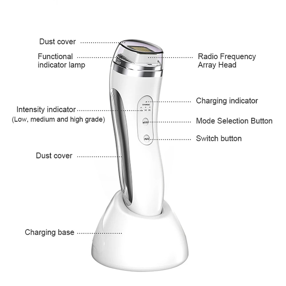 Radio Frequency Facial Lifting Massager