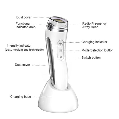 Radio Frequency Facial Lifting Massager